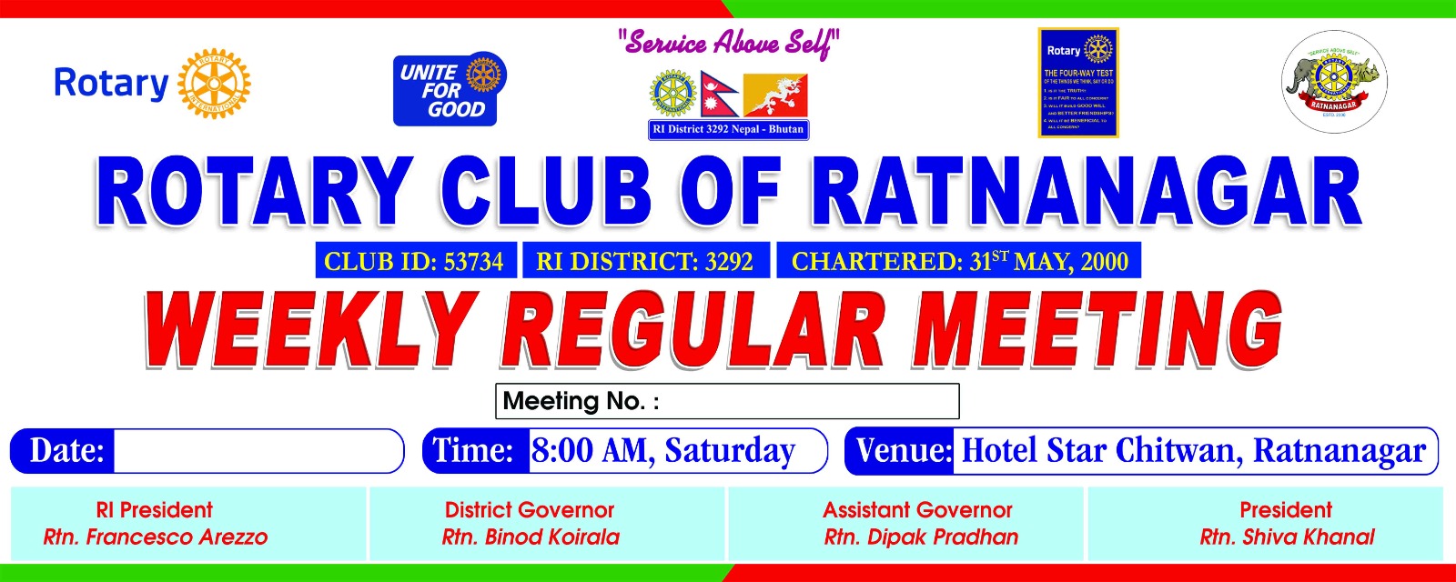 Rotary Club Banner